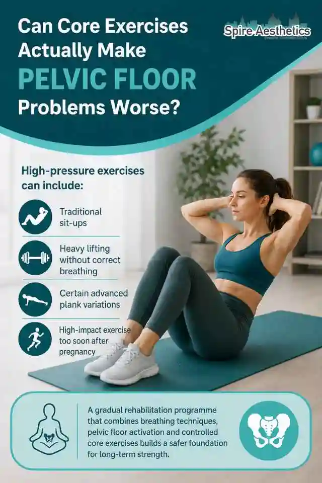 Can Strengthening Your Core Alone Actually Make Pelvic Floor Problems Worse Lewisham?